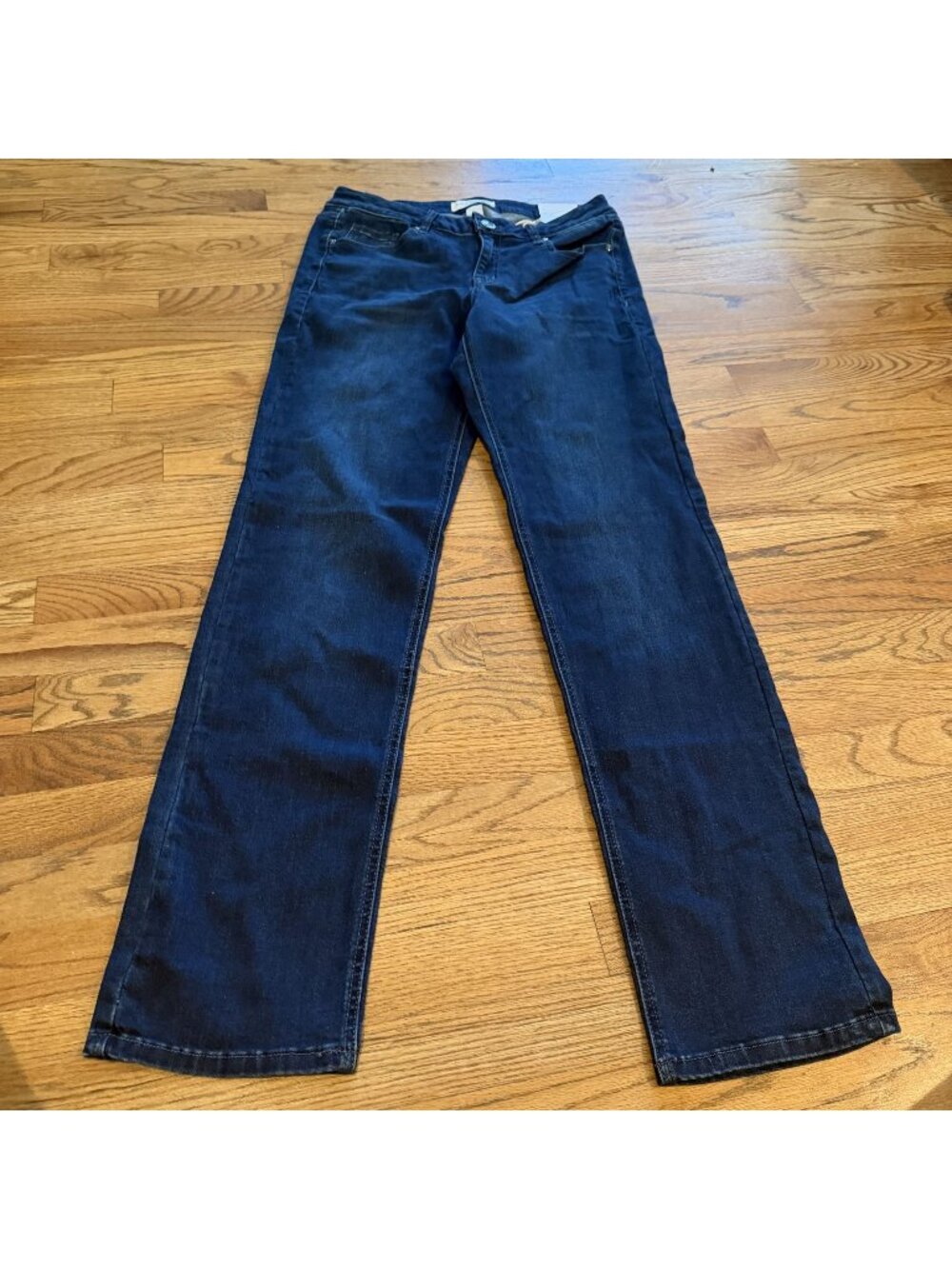 Lane Bryant Mid Rise Essential Stretch Straight Jeans NEw 12 Long